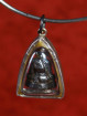Mini Luang Pho Thuad amulet – gewijd door LP Chan