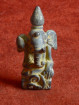 Bronzen Ganesha Thailand met yant en gebroken slagtand