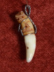 Authentieke Thaise Tijgertand Amulet hanger