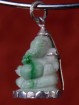 Exclusieve Jade Ganesha Hanger in zilver