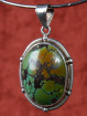 Hanger 925 Zilver met Ovale Turkoois Edelsteen