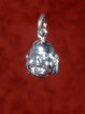 Happy Boeddha hanger 925 sterling zilver klein