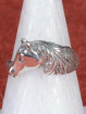 Ring met hoofd van paard 925