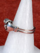 Unieke ring met 2 in elkaar passende handen  925