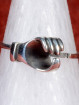 Unieke ring met 2 in elkaar passende handen  925