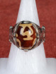 Ring met draaibare Dzi kraal