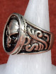 Biker Skull Zegel Ring met schedel