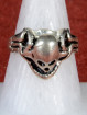 Biker Skull Ring Pirate style
