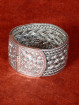 Zilveren Schakelarmband uit Noord-Thailand 