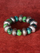 armband met turquoise en jade natuurstenen