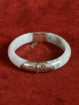 Handgemaakte Jade Armband met 925 zilveren sluiting