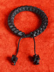Slangenwervel Armband zwart