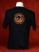 Muay Thai T-Shirt "Wai Khruh" van Human Fighting, Anusha Saisuk design, zwart