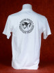 Muay Thai T-Shirt "Pra Ram Yeap Longkar" van Human Fighting, Anusha Saisuk design, wit