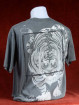Exclusief T-shirt met Chinese tijger grijs. XL