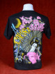 T-Shirt met afbeelding van Geisha met Sakura