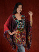Bohemian Tuniek met Bloemenborduursel en Kralenaccenten XL - 3XL