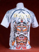 T-shirt met print van Balinees Barong masker
