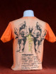 T-shirt met Print van Ganesha met inscripties