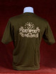 Modern T-shirt met Ganesha groen