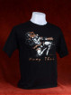 Muay Thai T-Shirt "Pra Ram Yeap Longkar" zwart
