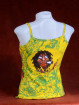 Tanktop met funny Bob Marley print