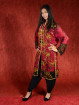 Salwar kameez, Indiase jurk of Punjabi dress rood goud
