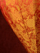Chinese Lampion Lamp klein oranje-goud