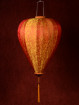 Chinese Lampion Lamp groot oranje-goud