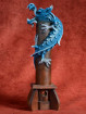 Wierookbrander met draak groot blauw