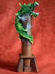 Wierookbrander met draak groot groen