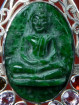 Zilveren hanger met Boeddha Jade-Nefriet
