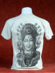 Leuk T-shirt met hoofd van Shiva zacht grijs