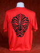T-Shirt met afdruk van Indonesisch Tribal Mask