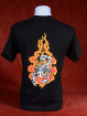 T-Shirt met afbeelding van brandende schorpioen