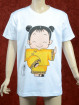 Geel Kung Fu T-shirt  voor kinderen