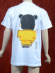 Geel Kung Fu T-shirt  voor kinderen