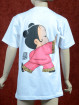 Roze Kung Fu T-shirt  voor kinderen