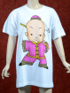 Paars Kung Fu T-shirt voor kinderen