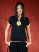 Shirt Ying zwart - goud