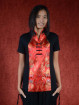 Shirt Yuan zwart - rood