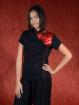 Shirt Dynasty zwart-rood