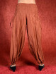 Koper bruine harem broek model Aladdin
