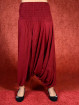 Bordeaux rode harem broek model sinbad