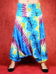 Dip-Dye & Tie-Dye Harem broek model Sinbad blauw