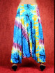 Dip-Dye & Tie-Dye Harem broek model Sinbad blauw