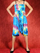 Dip-Dye & Tie-Dye Harem broek model Sinbad blauw
