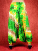 Dip-Dye & Tie-Dye Harem broek model Sinbad groen