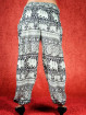 Harem broek Elephant model Aladdin zwart