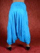 Turkooise harem broek model sinbad
